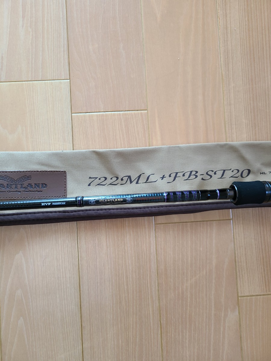 未使用品 ダイワ 2020 ハートランド 722ML+FB-ST20 スタンダード