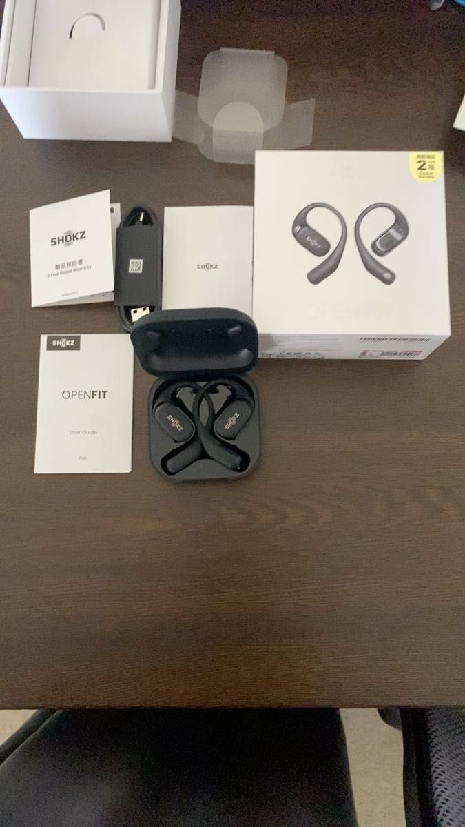 Shokz OpenFit Black (SKZ-EP-000020) ショックスオープンフィット