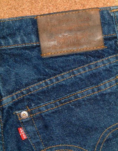 USED 1980's USA製 LEVIS リーバイス ブーツカット ジーンズ 515 0217 革パッチ (w29×L34) ビンテージ 古着 デニム パンツ スリム levis_画像6