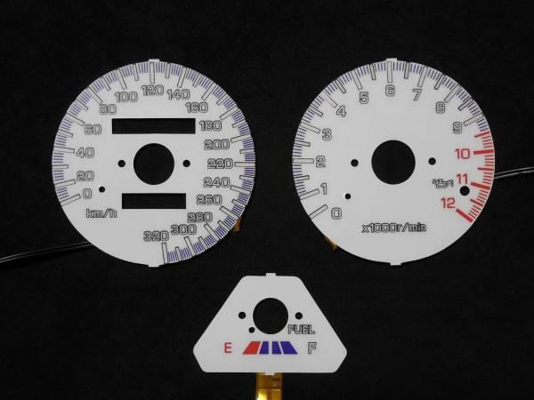 ELメーター　XJR1200　白　ホワイトパネル　260km　320ｋｍ表示　XJR_画像1