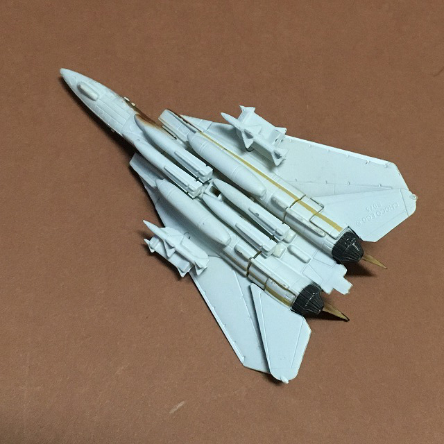 チョコエッグ戦闘機 第4弾 F-14トムキャット　リメイク 彩色違い_画像5