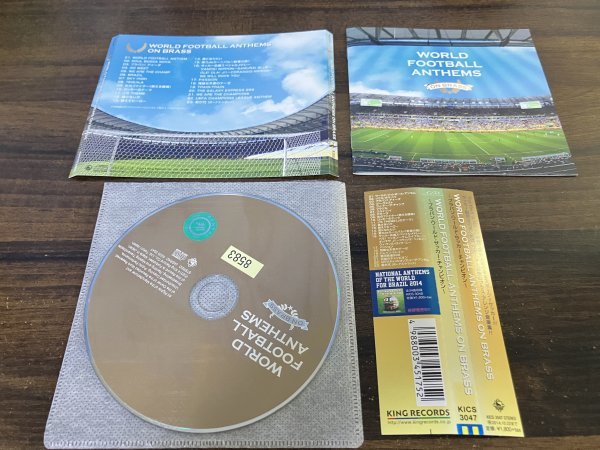 WORLD FOOTBALL ANTHEMS ON BRASS　ブラバン・ワールド・サッカー・チャンピオン　CD　即決　送料200円　706_画像1