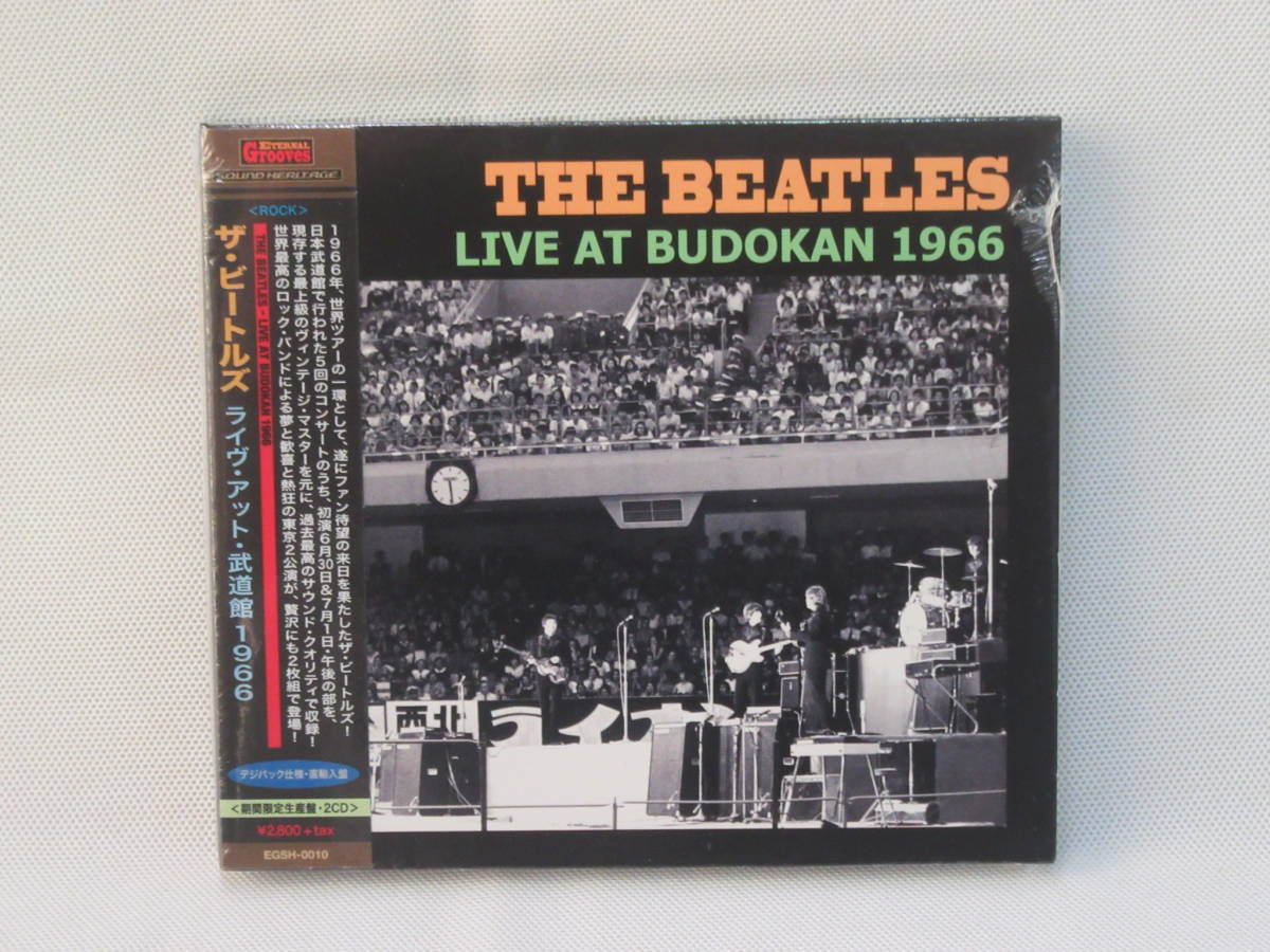 【2CD】直輸入盤 THE BEATLES LIVE AT BUDOKAN 1966 ザ・ビートルズ デジパック仕様_画像1