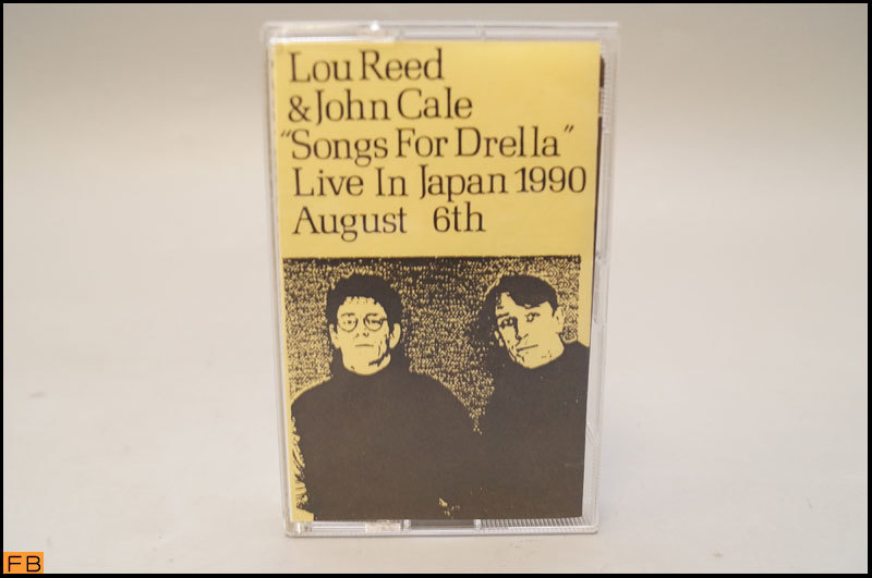  включая налог * редкий *b-to кассетная лента LOU REED & JOHN CALE / IN JAPAN 1990 AUG.6THb-to ноги b-to нога collector товар -N2-8004
