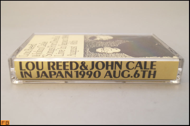  tax included * rare *b-to cassette tape LOU REED & JOHN CALE / IN JAPAN 1990 AUG.6THb-to leg b-to leg collector goods -N2-8004