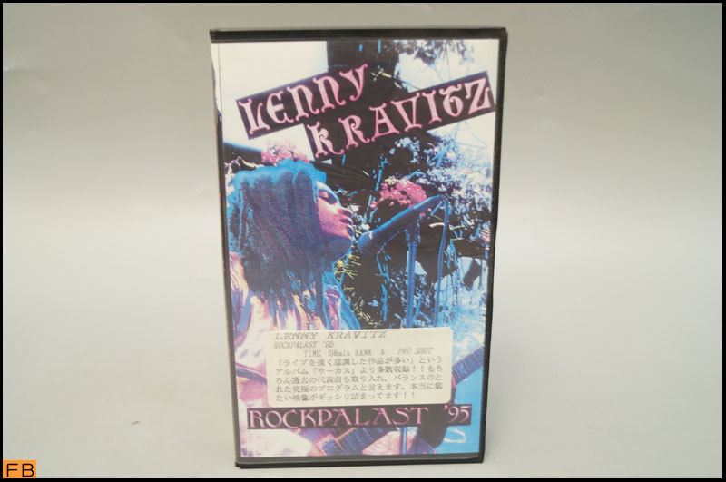 税込◆希少◆VHS LENNY KRAVITZ / ROCKPALAST '95 ブートレグ ブートレッグ ビデオ コレクター品-N2-8052_画像1