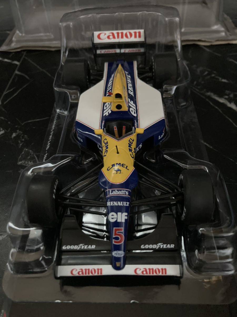 ビッグスケールF1コレクション ウィリアムズFW14B ナイジェル　マンセル　キャメル仕様　デアゴスティーニ　DeAGOSTINI 1/24 ルノー