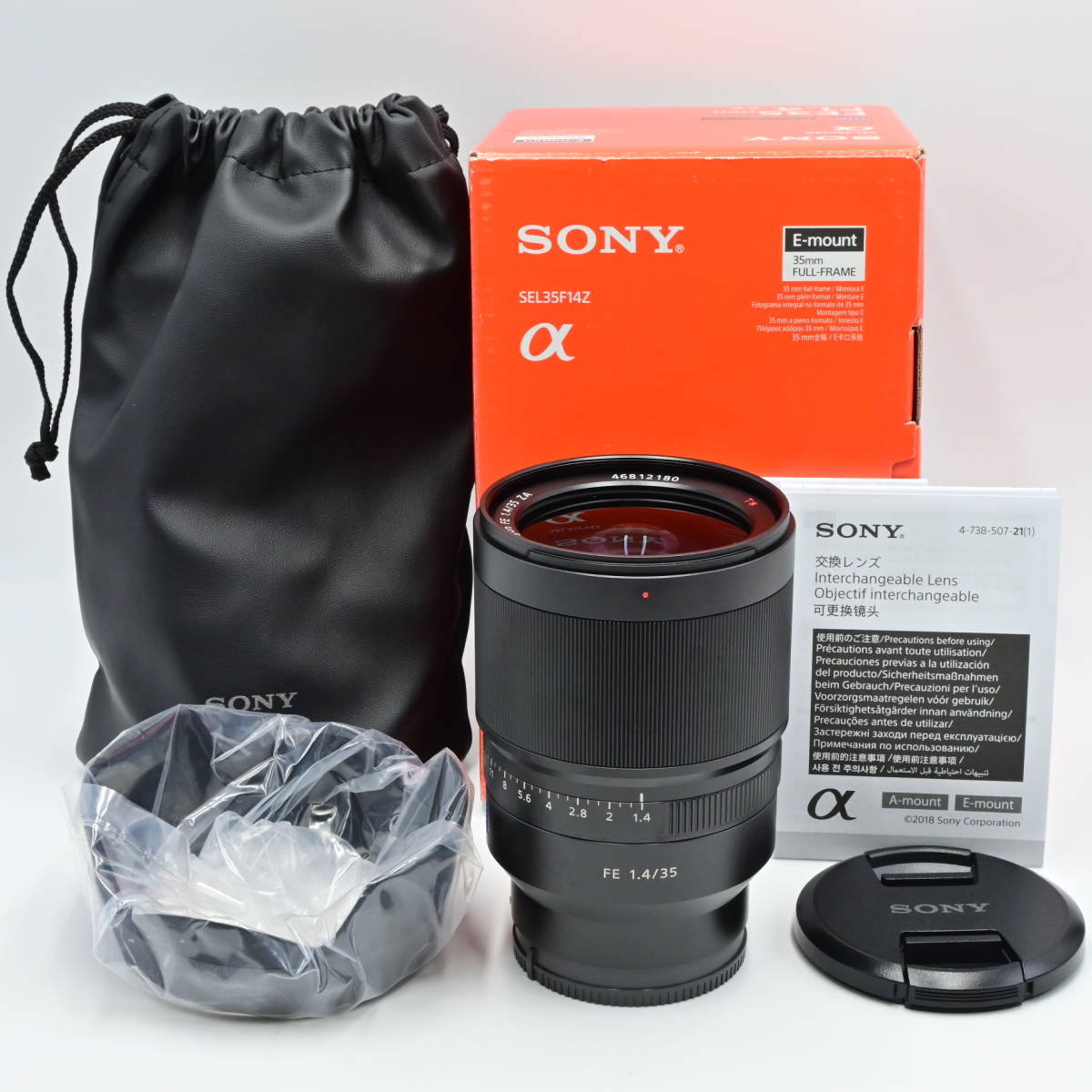 超歓迎された Distagon 単焦点レンズ SONY ソニー T* SEL35F14Z E