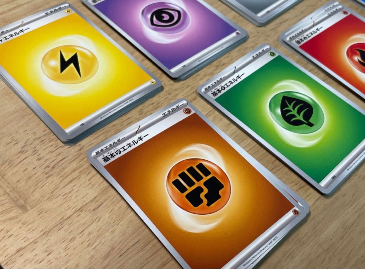 ポケモンカード 基本エネルギーカード 8種類x13枚