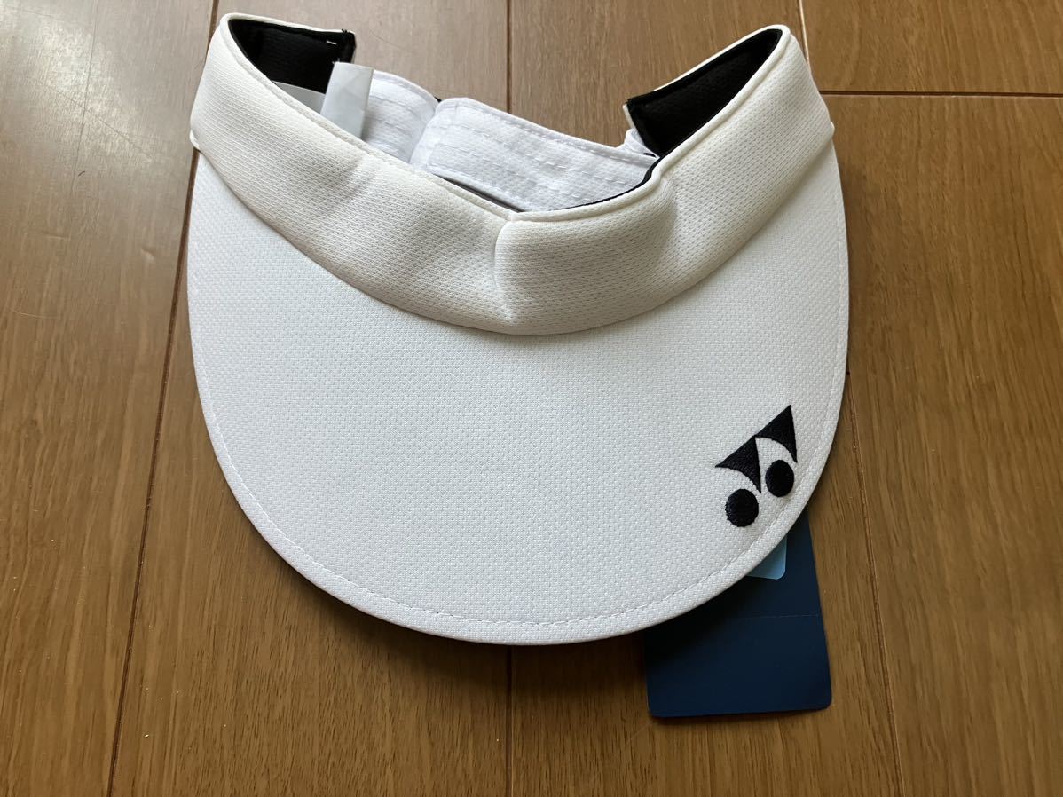 【新品】ヨネックス yonex ベリークールサンバイザー レディース テニス 帽子 40054-011_画像1