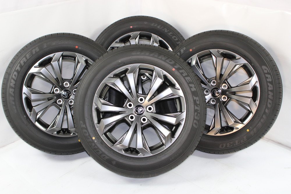 23年 新車外しトヨタ RAV4 Gグレード 純正タイヤ&ホイール 225/60R18