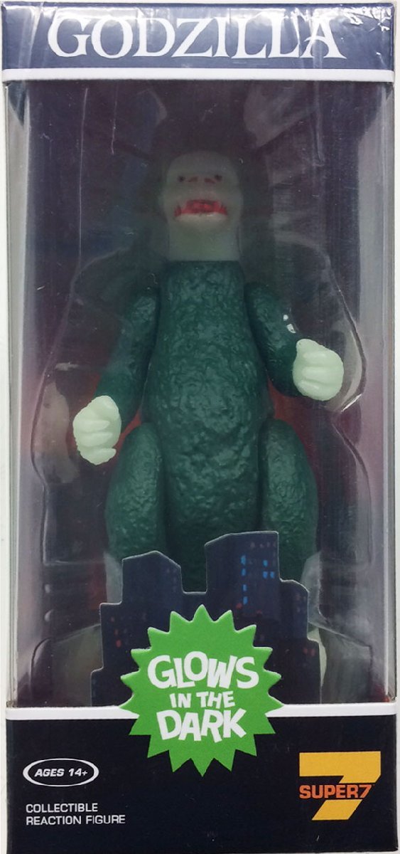 SUPER 7 REACTION FIGURES【SHOGUN GODZILLA】ショーグン・ゴジラ (GLOW IN THE DARK) 蓄光版 / 3.75インチ_画像1