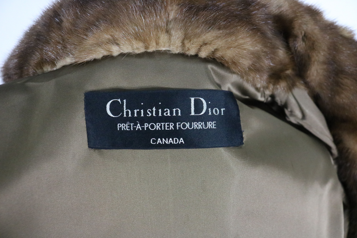 ◎【ト滝】希少 Christian Dior クリスチャンディオール ミンク