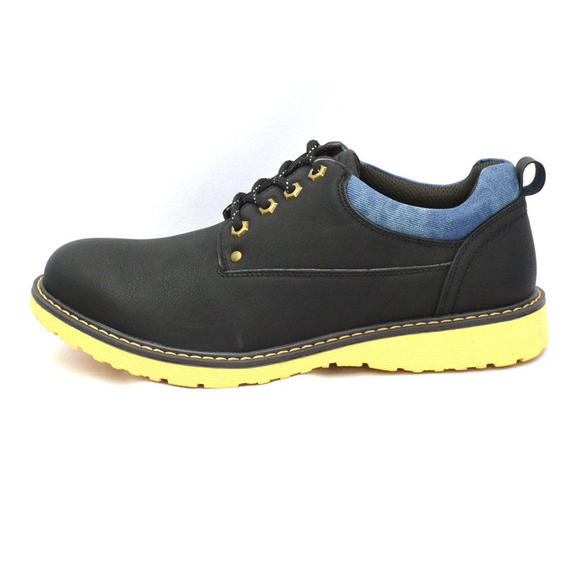 ^ALPHA CUBIC jeans Alpha Cubic jeans casual shoes ACJ-0400 waterproof black Black black 25.0cm (0910010341-bk-s250)