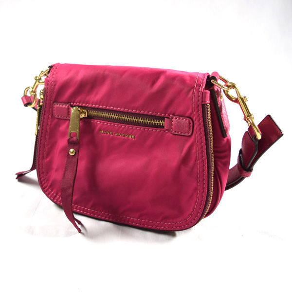 【年中無休】 マークジェイコブス ■ ショルダーバッグ (0990008251) ピンク ナイロン かばん、バッグ