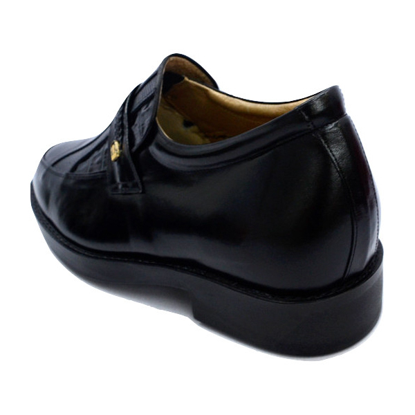 ▲KITAJIMA 北嶋製靴 235 デザインモカ ヒールアップ ビジネス シューズ 本革 革靴 ブラック Black 黒 24.0cm (0910010225-bk-s240)_画像5