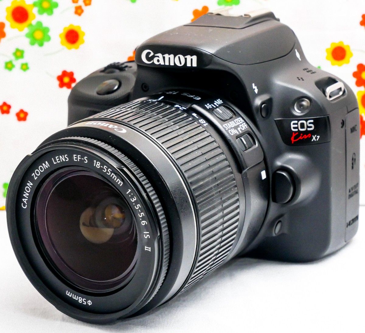 美品☆ Canon EOS Kiss X7☆スマホ転送☆高画質・動画撮影・超