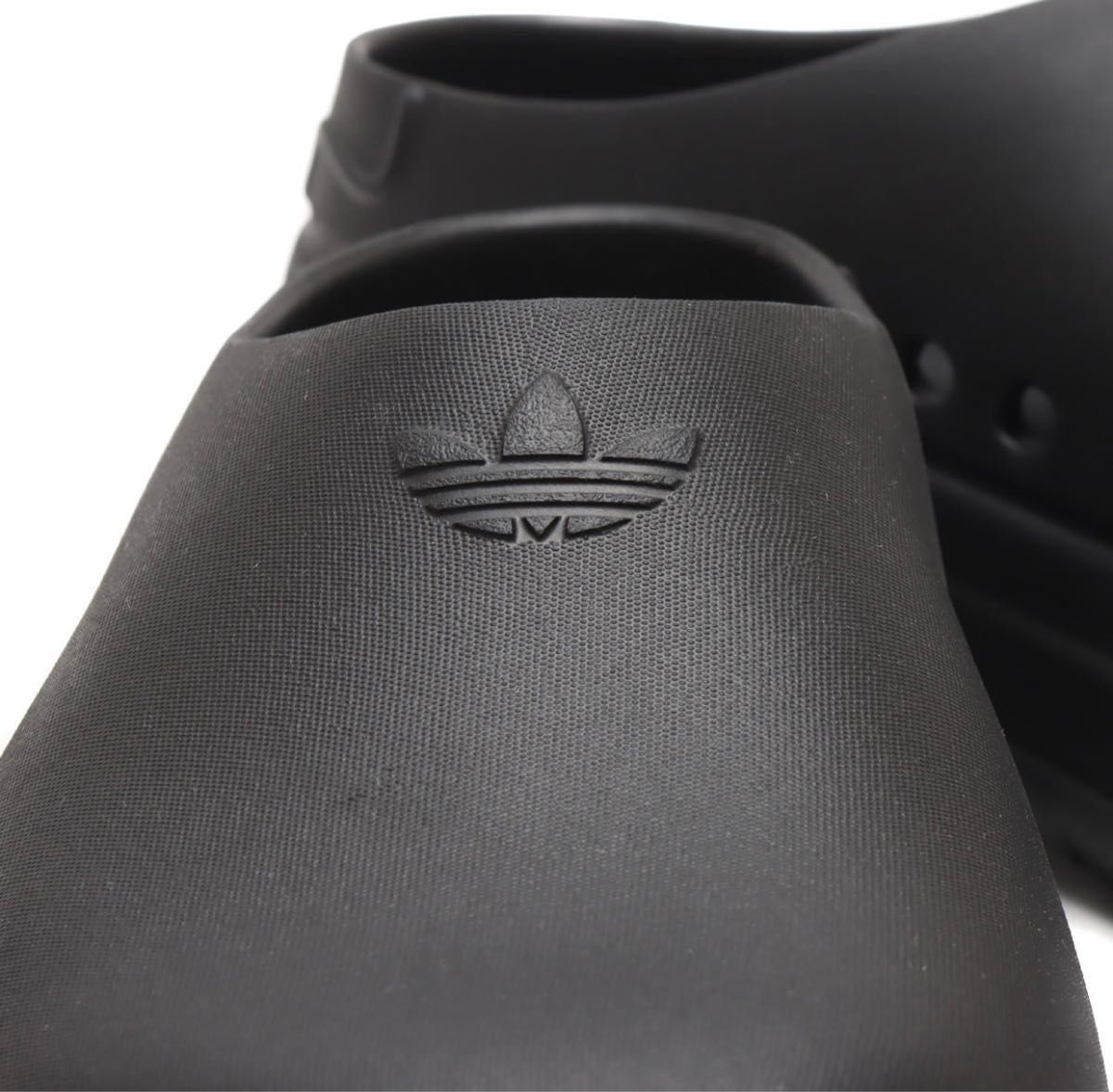 【新品未使用】adidasアディダスSTANSMITHスタンスミス黒ブラックミュールサンダルキングヌーKing Gnu常田着用