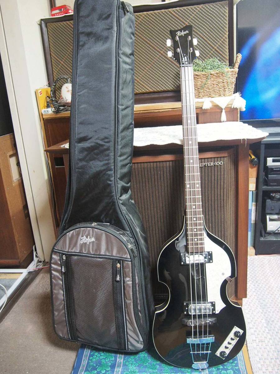 HOFNER ブラック バイオリンベース 未使用 | JChere雅虎拍卖代购