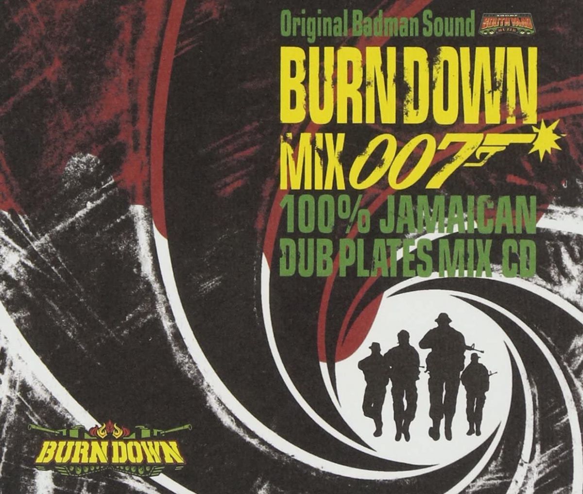 MIX CD Burn Down Burn Down Mix 7: 100% Jamaican Dub Plates Mix BDRCD019 Burn Down JPN /00101_画像1
