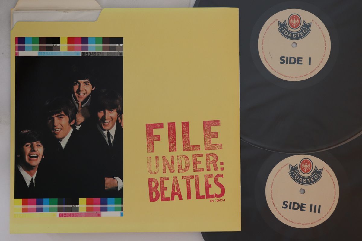 米2discs LP Beatles File Under: Beatles GN700751 TOASTED /00520_画像1