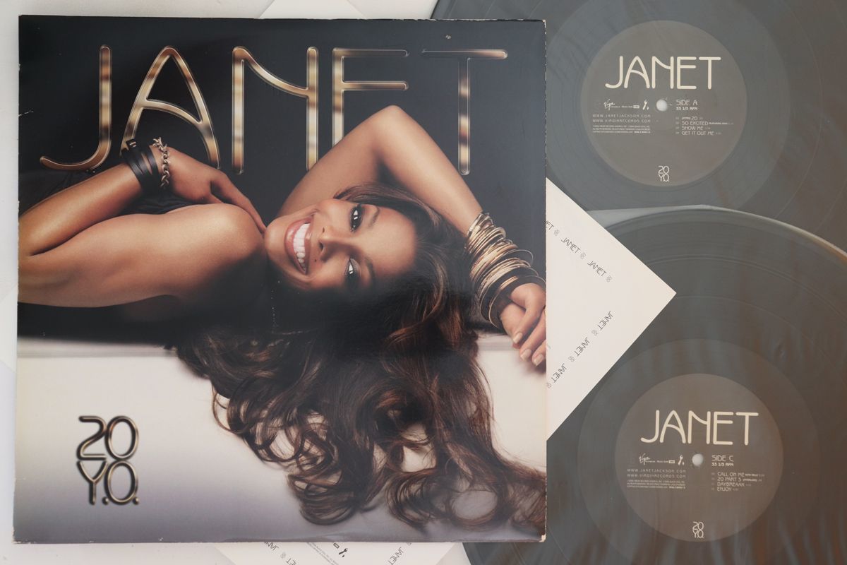 米2discs LP Janet Jackson 20 YO 094633041615 VIRGIN /00520_画像1