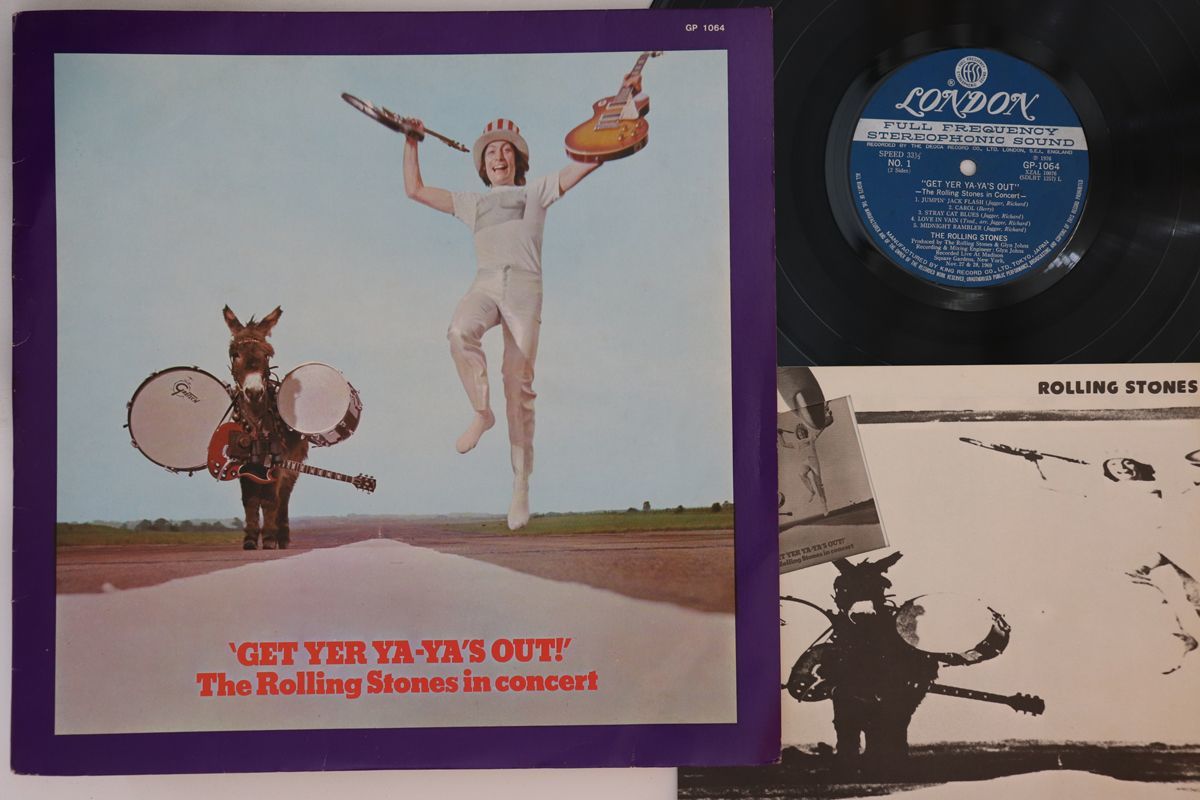 LP Rolling Stones Get Yer Ya Yas Out Rolling Stones GP1064 LONDON Japan Vinyl /00260_画像1