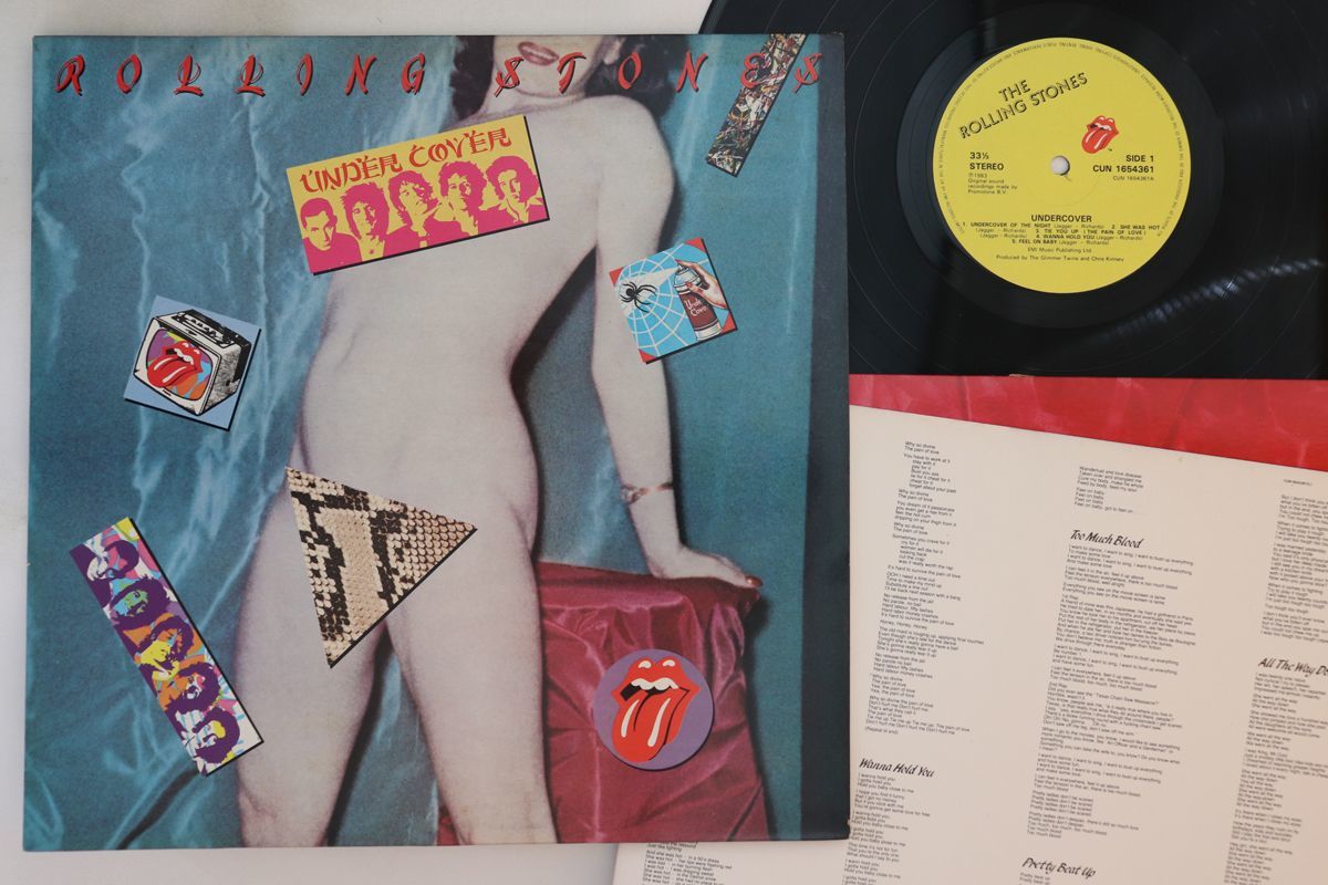 英LP Rolling Stones Undercover CUN1654361 ROLLING STONES /00260_画像1