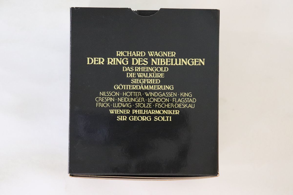 英15discs CD Richard Wagner, Wiener Philharmoniker, Georg Solti