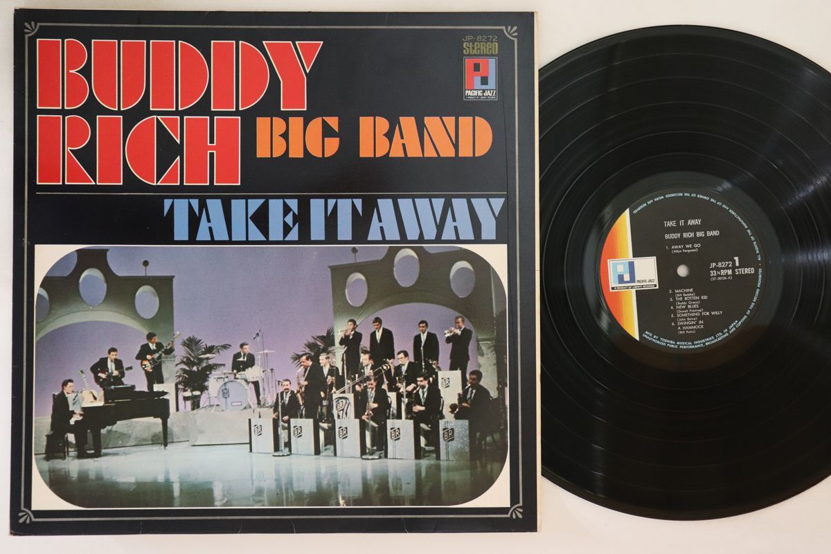 LP Buddy Rich Take It Away JP8272 PACIFIC JAZZ /00260_画像1