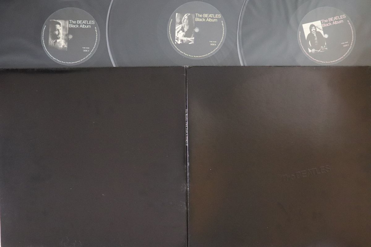 国不明3discs LP Beatles Beatles (Black Album) TWK0169 NOT ON LABEL /00920の画像1
