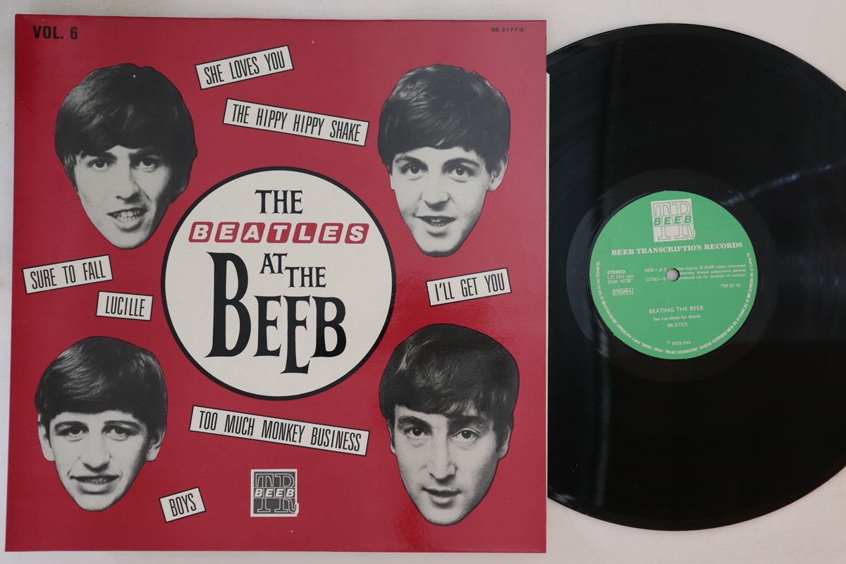 欧LP Beatles Beatles At The Beeb Vol. 6 BB2177S,TM8710 BEEB TRANSCRIPTION /00260_画像1