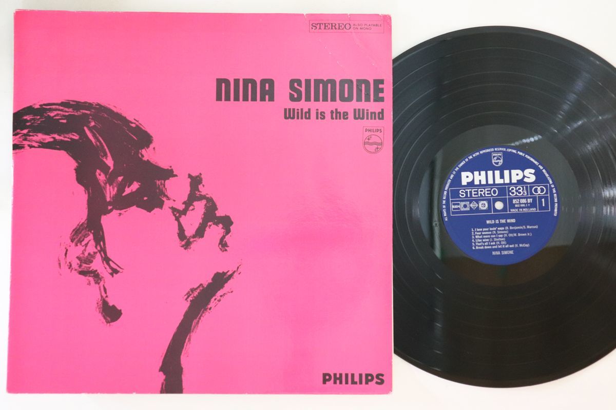 蘭LP Nina Simone Wild Is The Wind 852086BY PHILIPS /00260_画像1