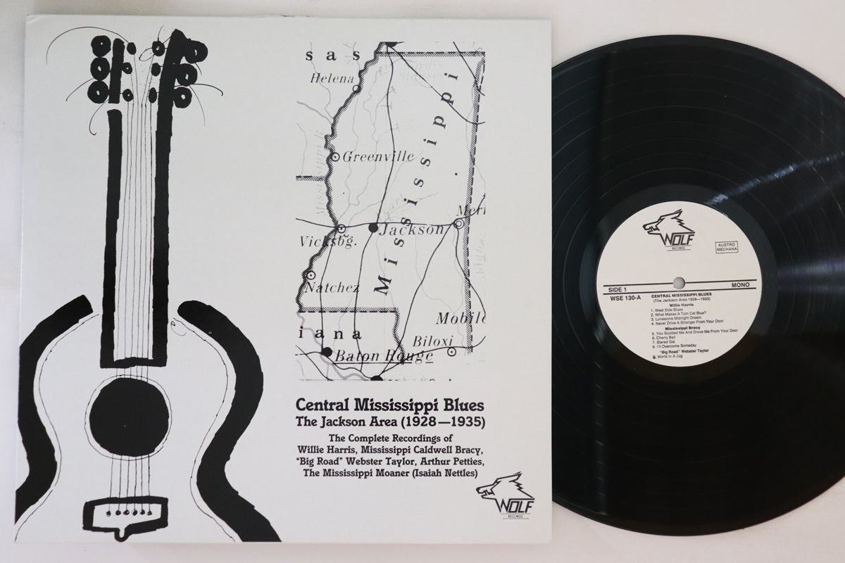 オーストリアLP Various Central Mississippi Blues (The Jackson Era 1928-1935) WSE130 WOLF /00260_画像1