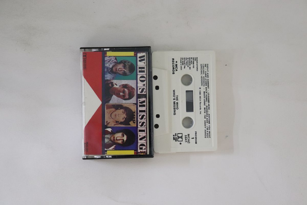 米Cassette Who Who's Missing MCAC5641 MCA /00110_画像1