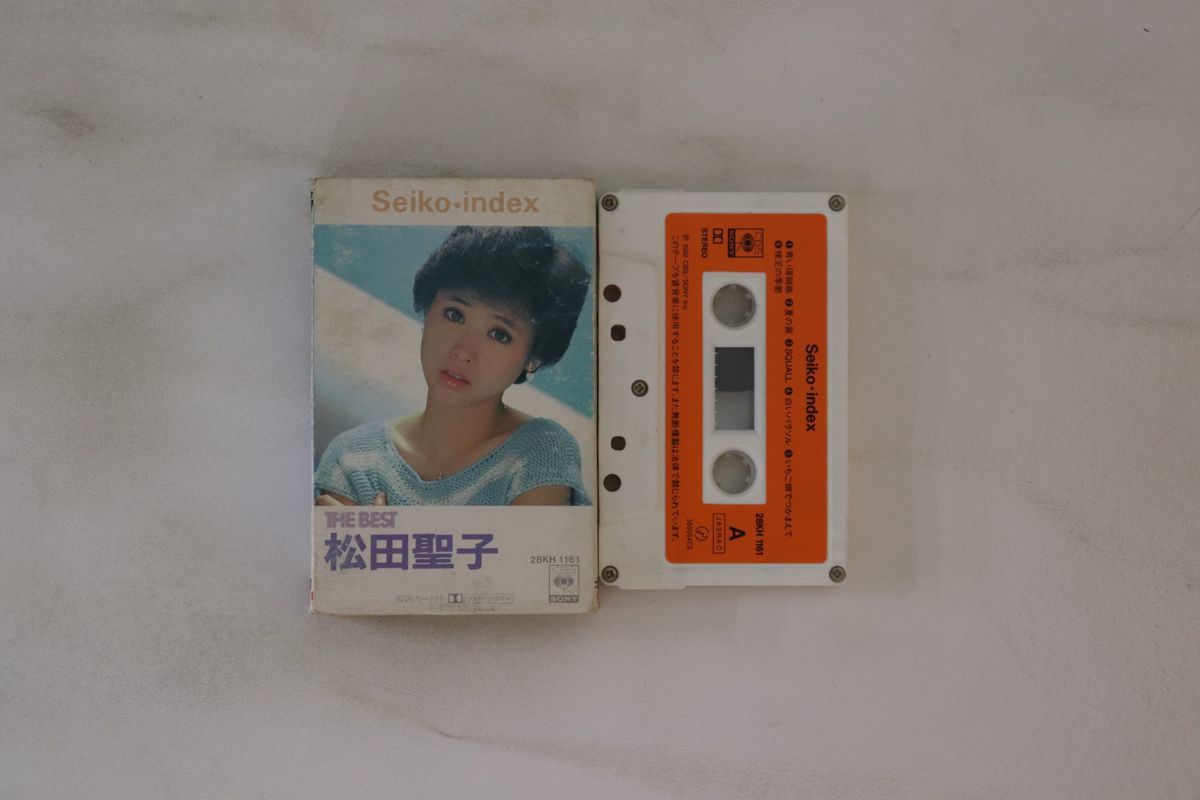 Cassette 松田聖子 Seiko Index 28KH1161 CBS SONY /00110の画像1