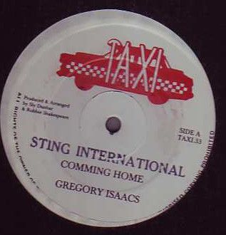ジャマイカ12 Gregory Isaacs / Sly & Robbie Comming Home / Home Bound TAXI33 Taxi /00250_画像1