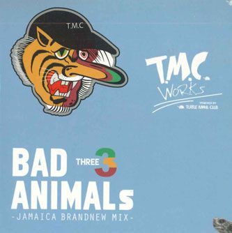 MIX CD T.M.C Works (Turtle Mans Club) Bad Animals 3: Jamaica Brand New Mix TMCCD003 Turtle Mans Club JPN 紙ジャケ /00048_画像1