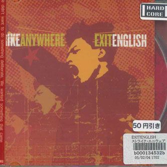 CD Strike Anywhere Exit English BIGMJ0022 BigMouth JPN レンタル落ち /00110_画像1