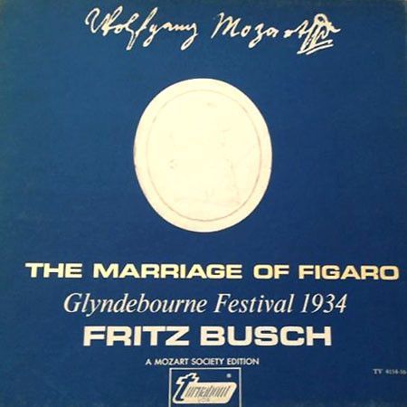 米3discs LP Wolfgang Amadeus Mozart, Fritz Busch, Glyndebourne Festival Chorus Marriage Of Figaro TV41146 TURNABOUT 未開封 /00780_画像1
