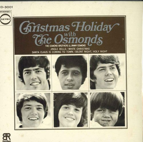 7 Osmond Brothers & Jimmy Osmond Christmas Holiday With The Osmonds CD3001 DENON /00080_画像1