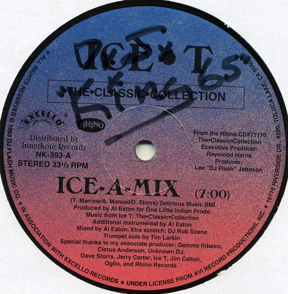 米12 Ice-t Ice-A-Mix NK393 Excello, Rhino Records (2) /00250_画像1