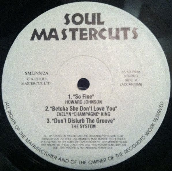 米LP Various Soul Mastercuts SMLP562 Soul Mastercuts /00260_画像1