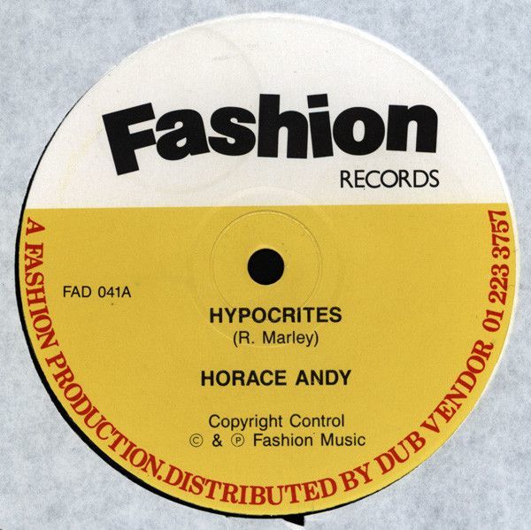 英12 Horace Andy Hypocrites FAD041 Fashion Records /00250_画像1