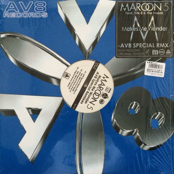 12 Maroon 5, Stik-e &amp; The Hoodz заставляет меня удивляться AV752 AV8 /00250