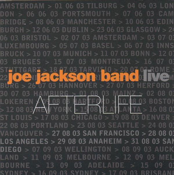 欧2discs CD Joe Jackson Band Afterlife RCD10665X Rykodisc, Restless Records /00220