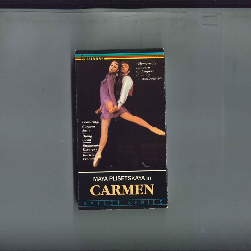  импорт VHS Plistskaya Carmen 1200 KULTUR /00300