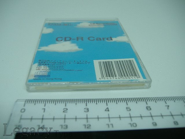 【Data-Lot　名刺サイズCD-R媒体　10枚　未開封未使用】_画像6