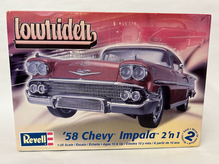 Revell 58 シボレー インパラ 1/25 レベル＊Rat Hot Rod kustom カスタム キャデラック ホットロッド ベルエア デイトン ローライダー amt_画像1