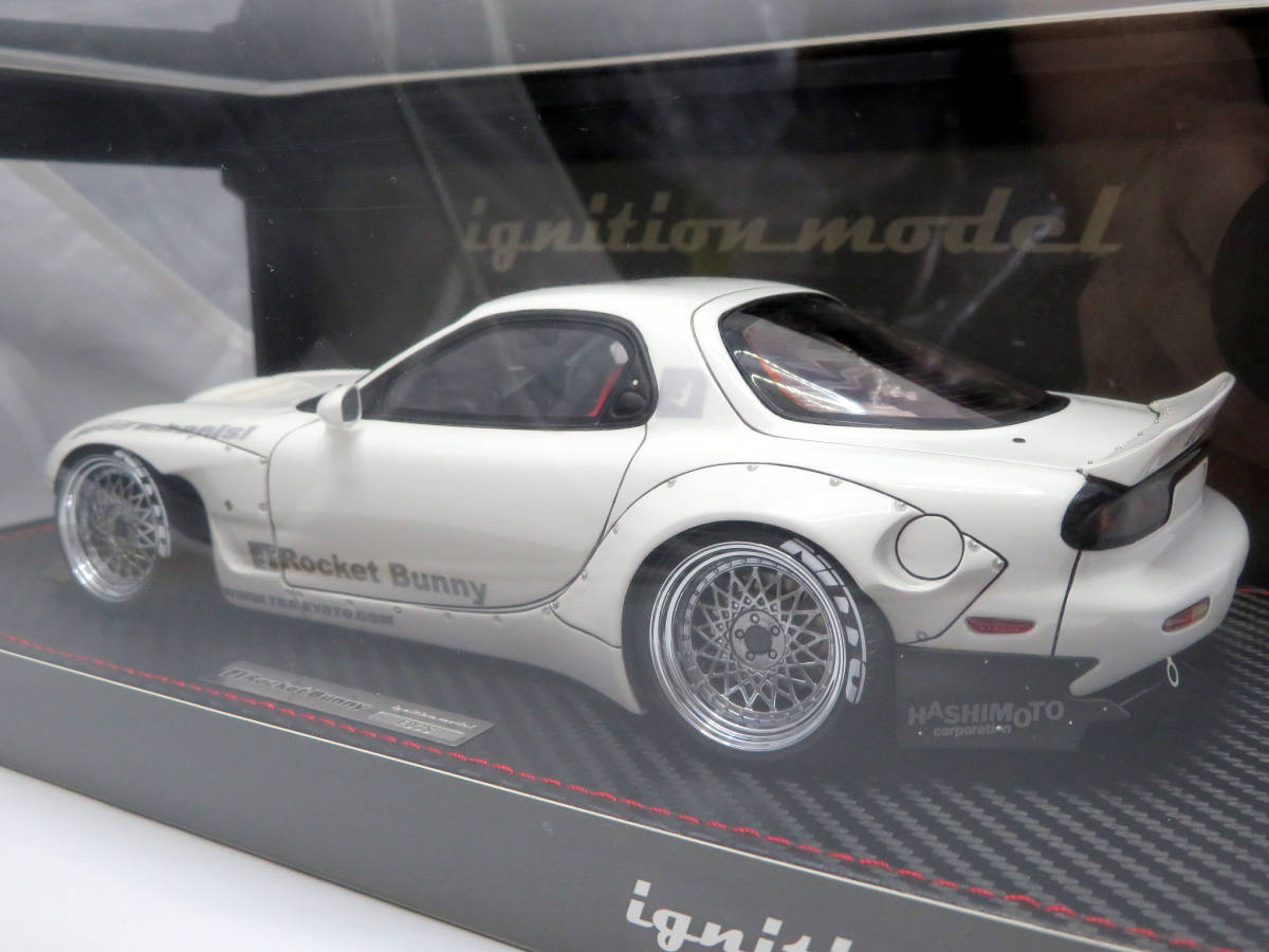 IGNITION MODEL 1/18 MAZDA RX-7 FD3S ROCKET BUNNY ホワイト IGNITION MODEL 1/18 MAZDA RX-7 FD3S ROCKET BUNNY ホワイト